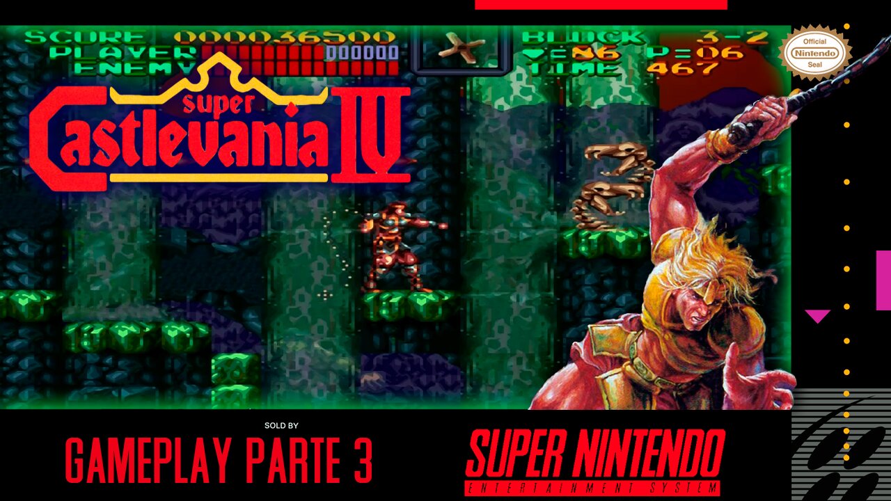 Super Castlevania IV PARTE 3 || 60fps + Shaders ||