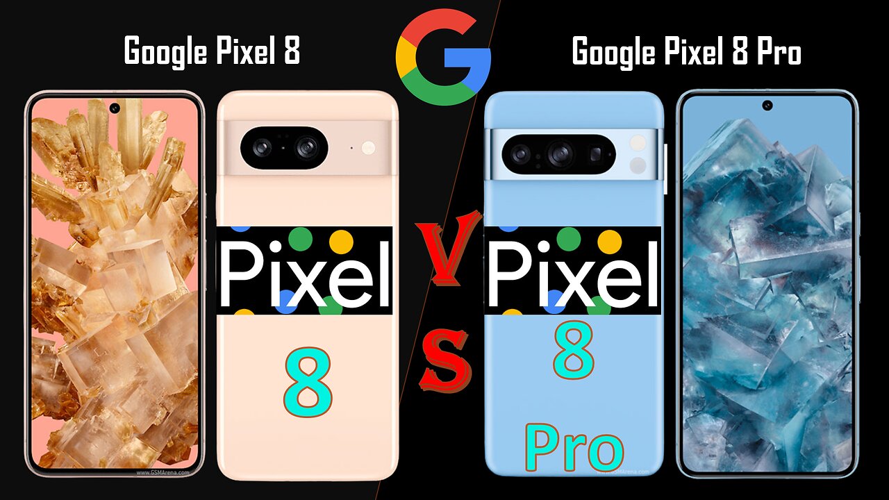 Google Pixel 8 vs Google Pixel 8 Pro | Full Comparison | @technoideas360