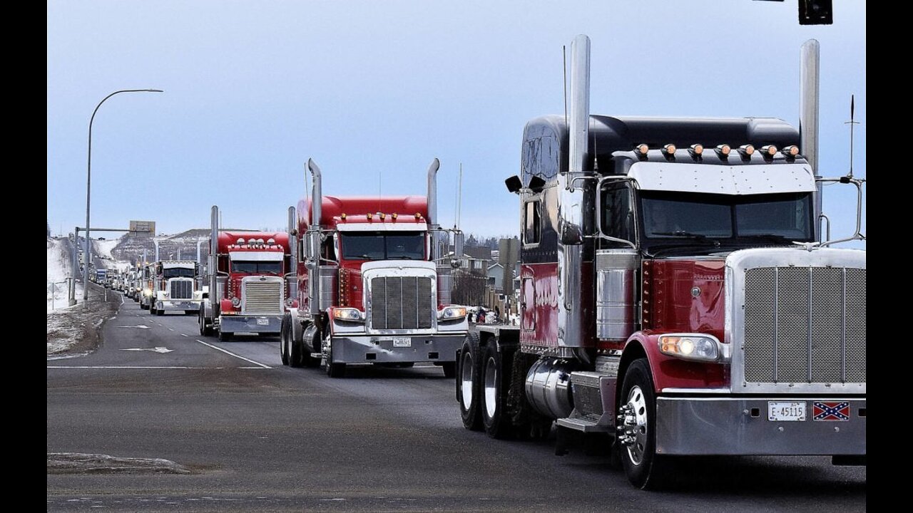 Freedom Convoy 2022 Ultimate Edit - Music Video About the Canadian Truckers COVID Mandate Protest