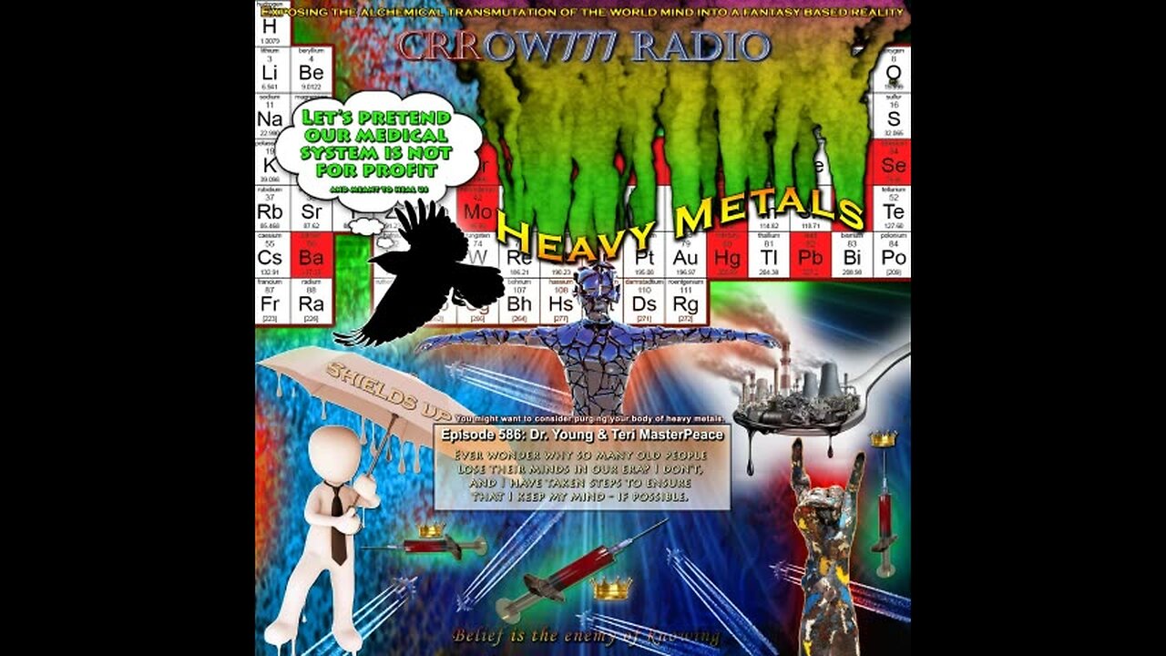 CRROW777 RADIO INTERVIEWS Dr. Robert Young about MasterPeace
