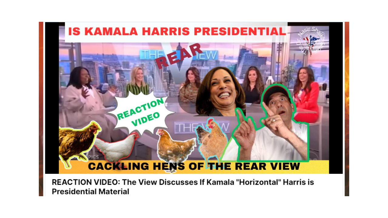 Political Orgasm - Is Kamala "Horizontal" Harris Presidential Material - Ladies of The VIEW Debate