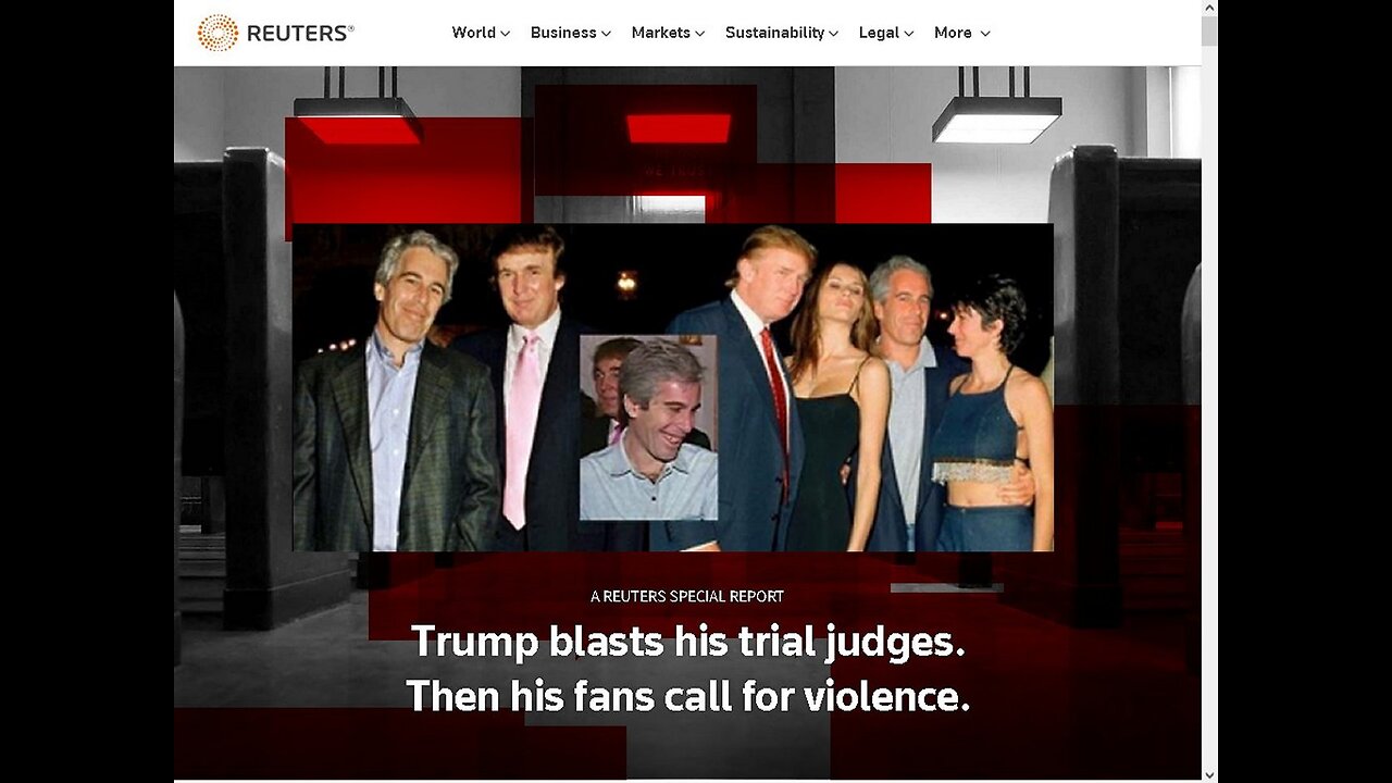 Antichrist 45: Psyop Pedophile Trump Blasts His Trial Judges Then His Fans Call For Violence!