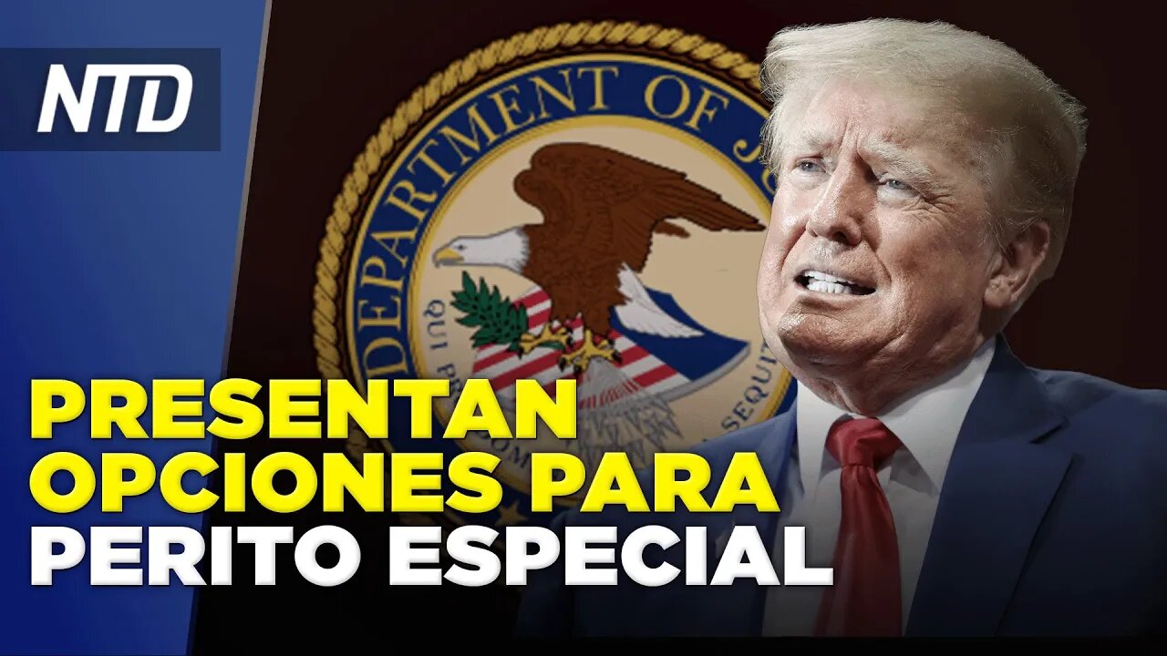 Trump y DOJ darán opciones de Perito Especial; Funcionario detenido por asesinar a periodista | NTD