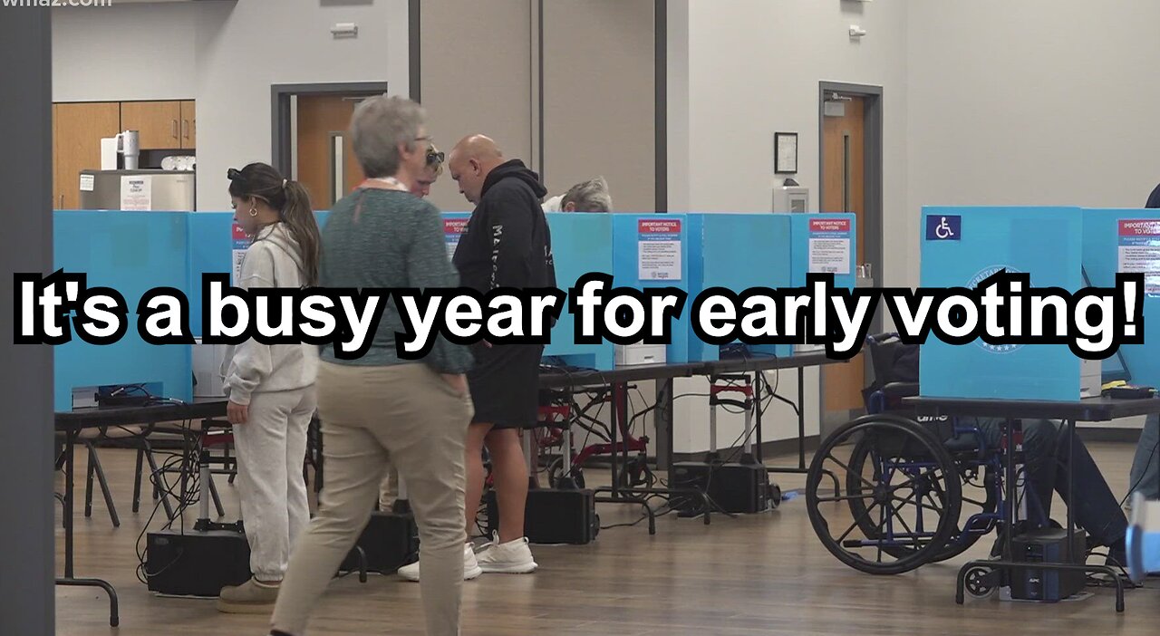 It's a busy year for early voting!