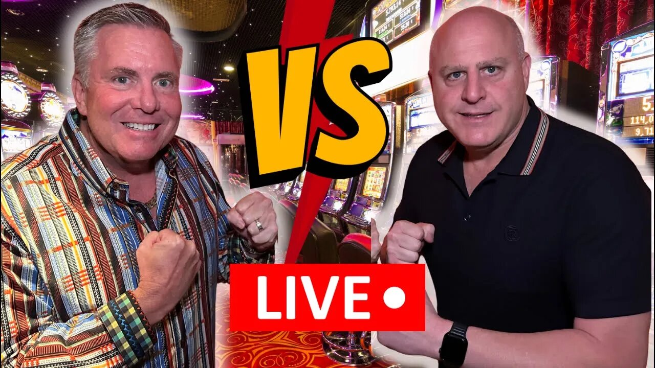 LIVE! 🔴 VEGAS MATT & RAJA TAKE ON LAS VEGAS SLOTS