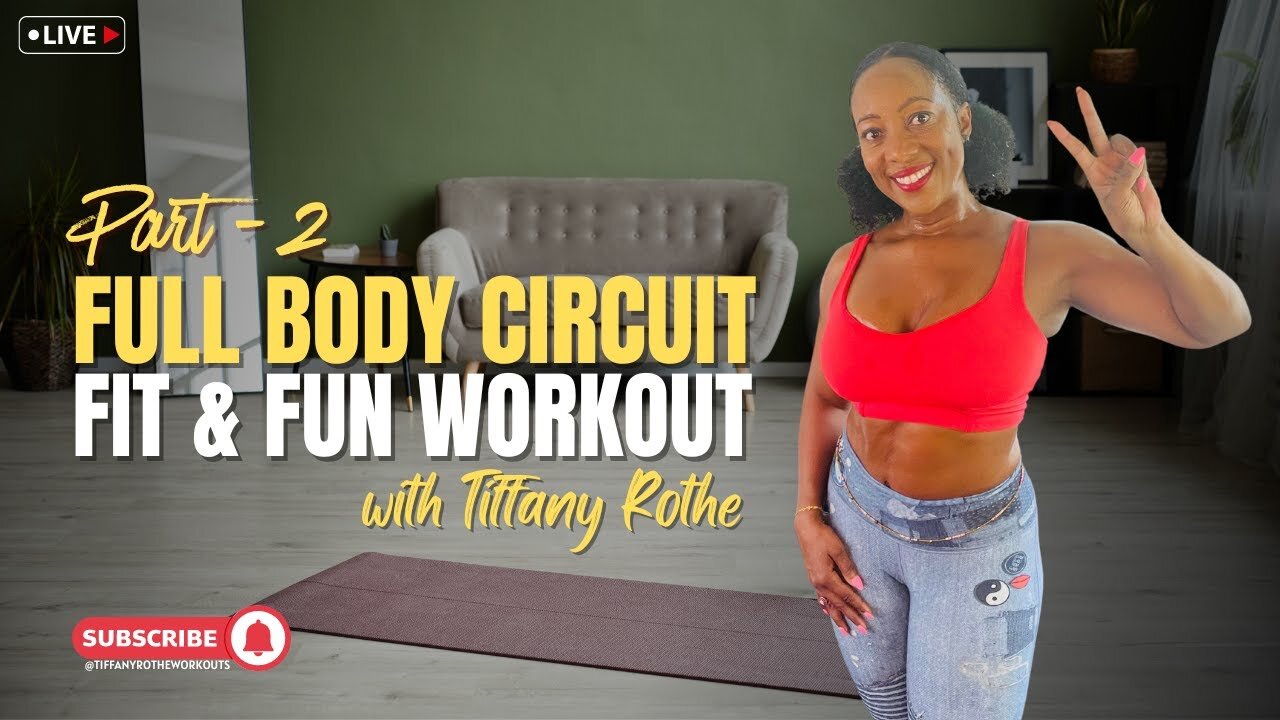 Full Body Circuit | Fit & Fun Workout with Tiffany Rothe