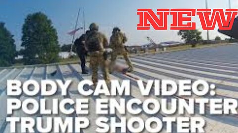 Shocking Bodycam Footage: Officer's Rooftop Confrontation with Trump Assassin