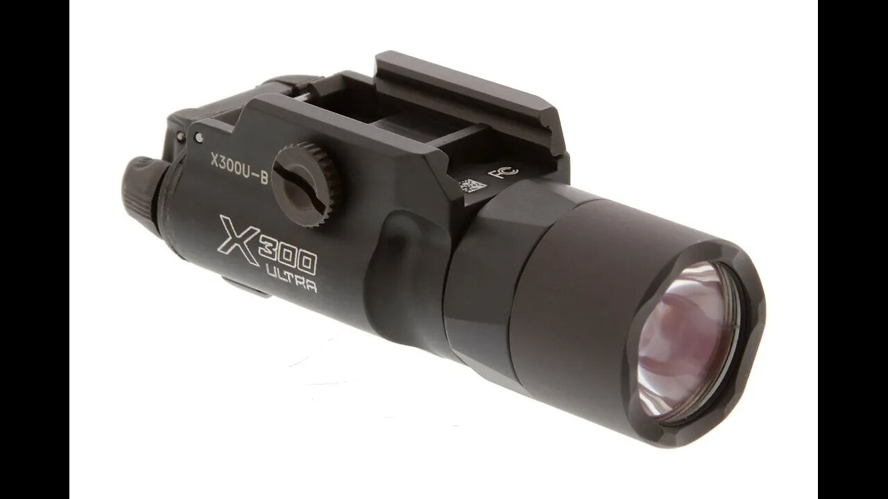 SureFire X300 Ultra Weapon Light – 1000 Lumens – Thumbscrew Clamp