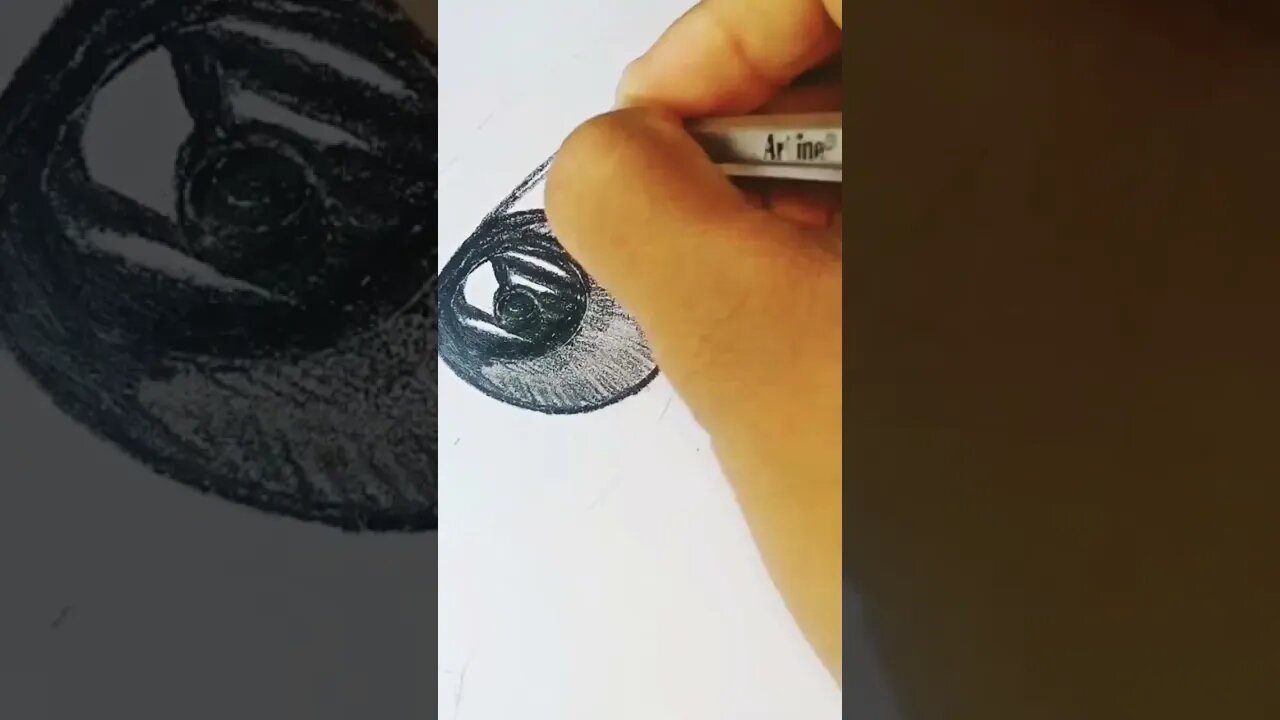 realistic eye drawing