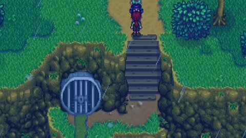 Forest Event Cutscene - Rain Weather[Female] | Stardew Valley