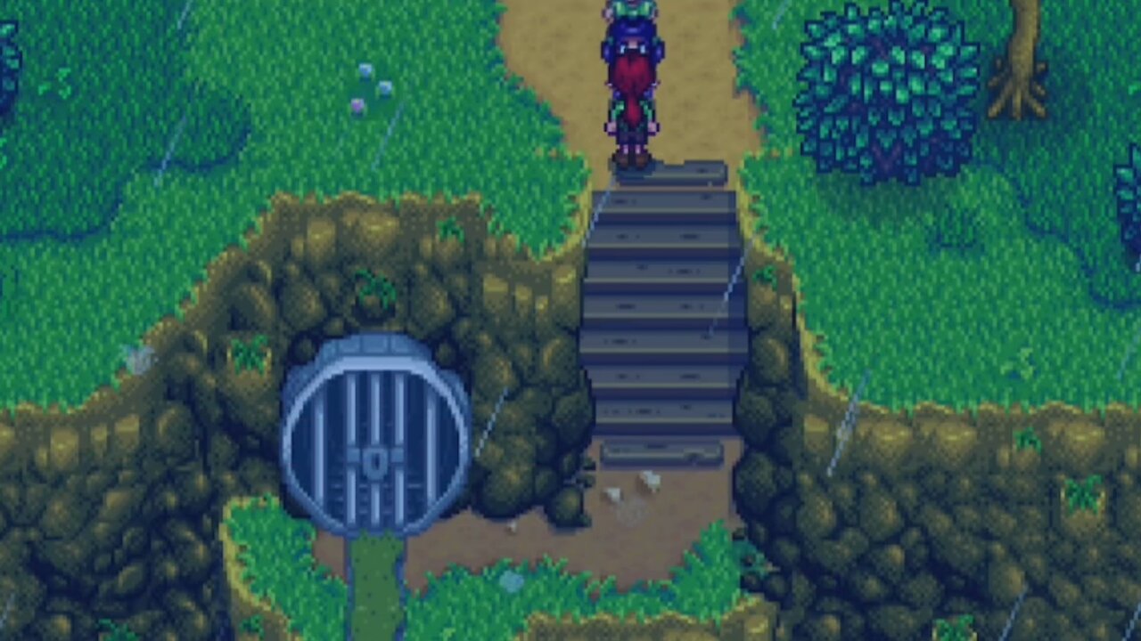 Forest Event Cutscene - Rain Weather[Female] | Stardew Valley