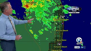 LIVE: Showers, storms impacting Palm Beach County, Treasure Coast