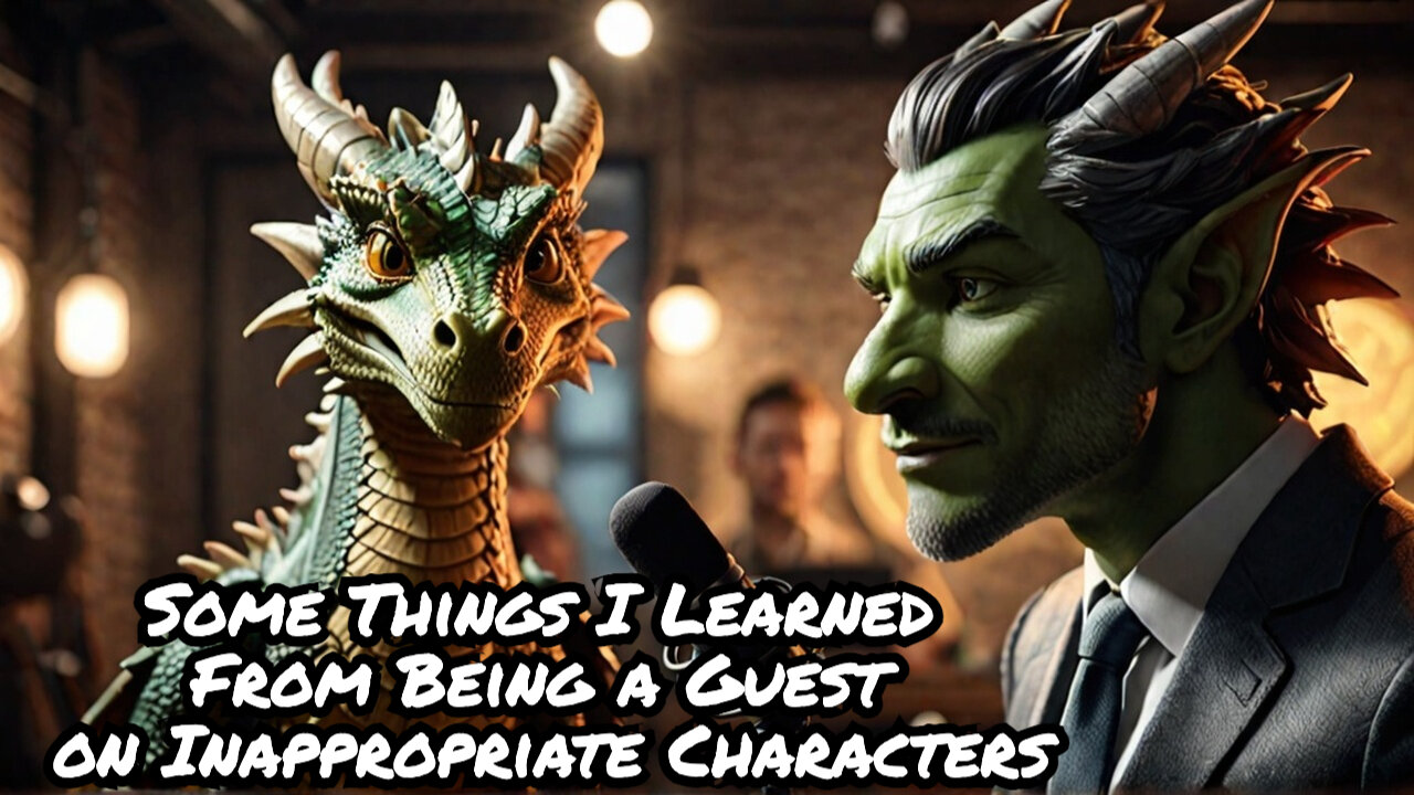 Some Things I Learned From Being a Guest on Inappropriate Characters