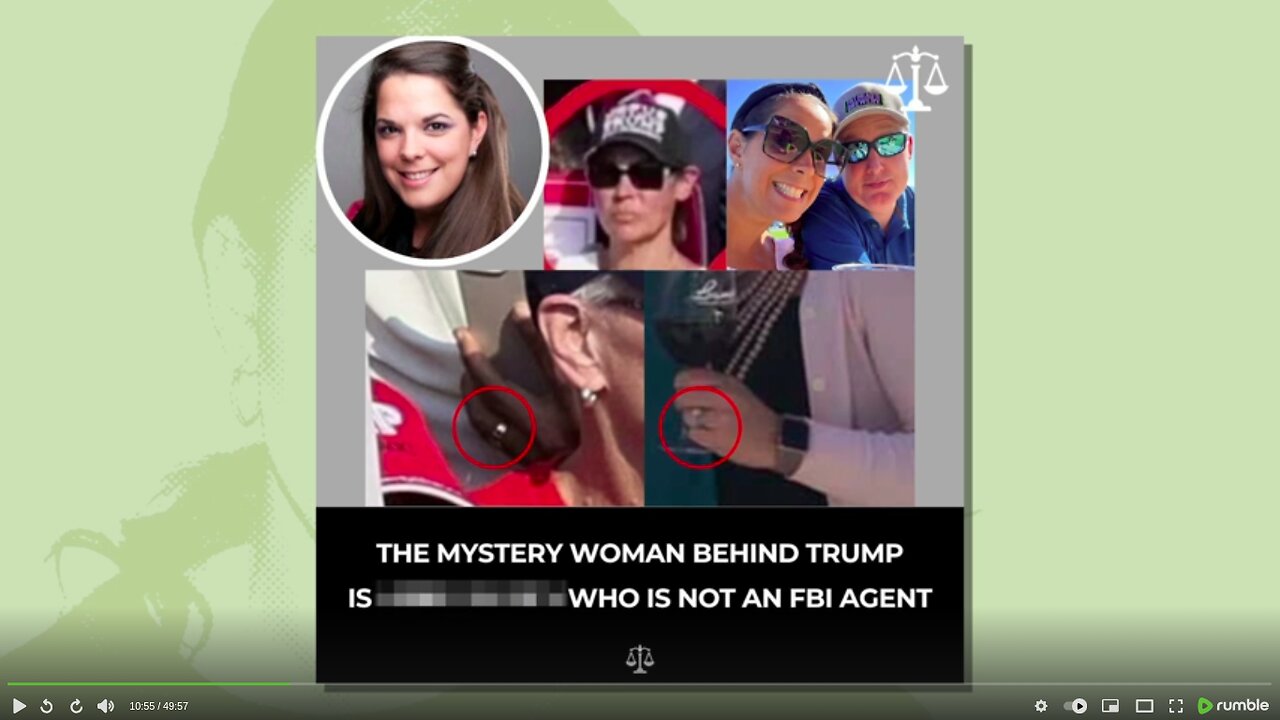 Mystery Woman Anticipating and Recording the Assassination Attempt of Trump
