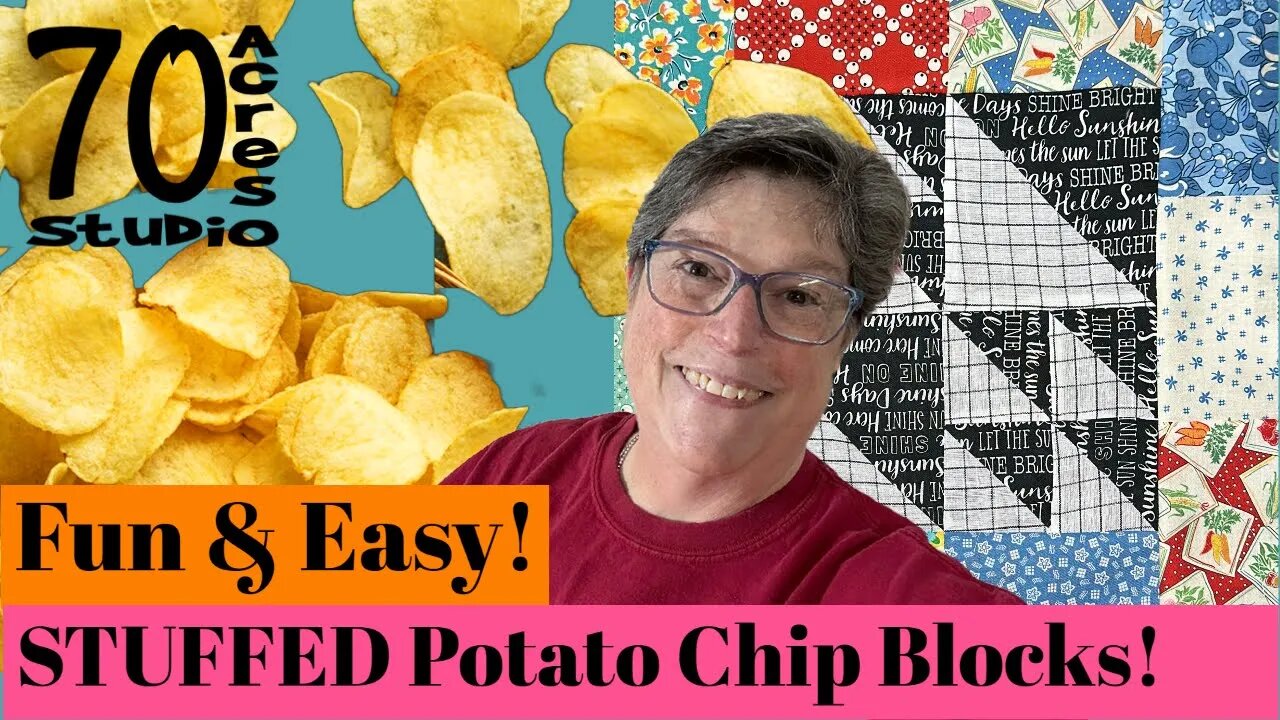 STUFFED Potato Chip Blocks! Flying Northeast