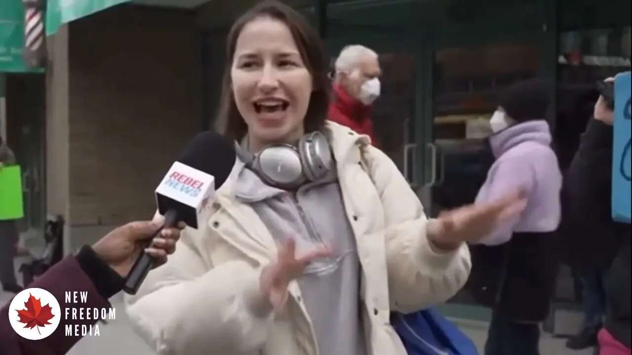 Russian Woman Exposes Double Standards Of The Left #ottawa #protests