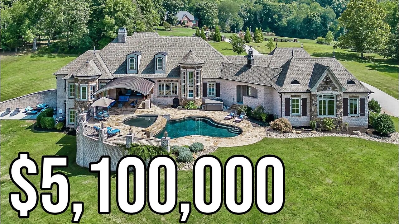 $5,100,000 Lake Meadow Way Estate | Mansion Tour