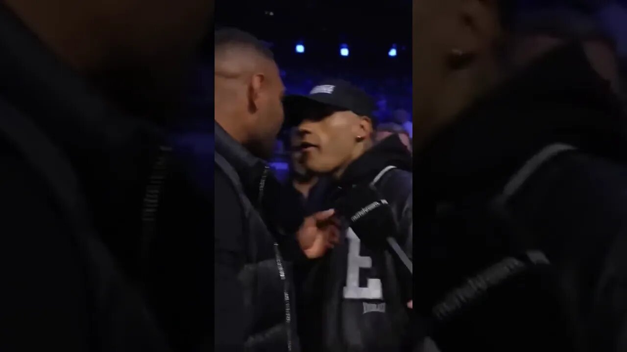 Kell Brook and Conor Benn Get into it at the Katie Taylor vs Chantelle Cameron Fight