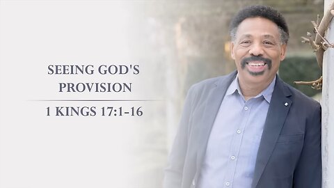 Dr. Tony Evans - OCBF - God Will Provide in Unexpected Ways