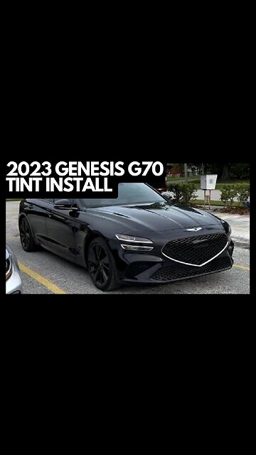 2023 Genesis G70 | Driver Window Installation