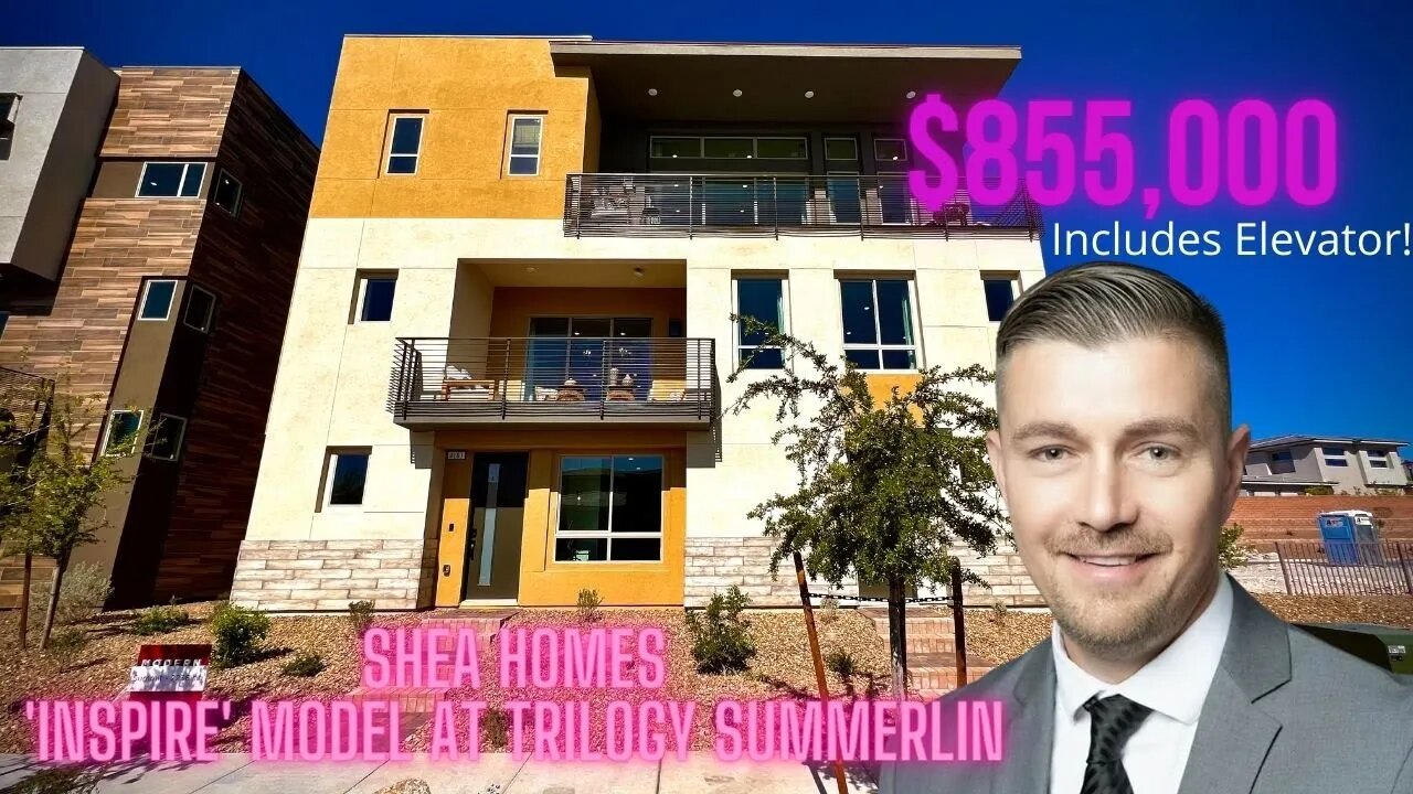 $855,000 Inspire Model Home by Shea Homes Las Vegas