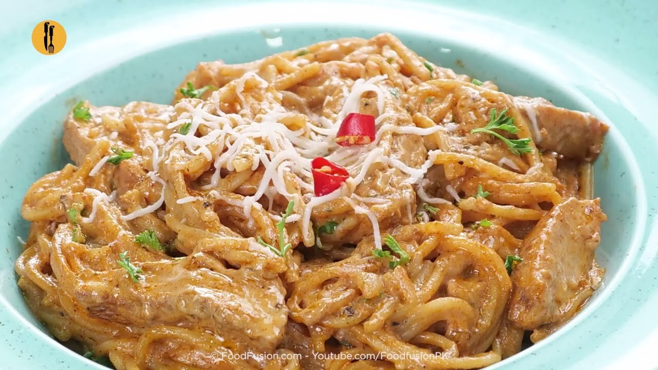 Peri Peri Spaghetti Recipe by Food Fussion