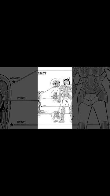 Os Cavaleiros Do Zodíaco - Armadura De Cefeu - Daidarus [Pause o Vídeo Caso Não Consiga Ler]