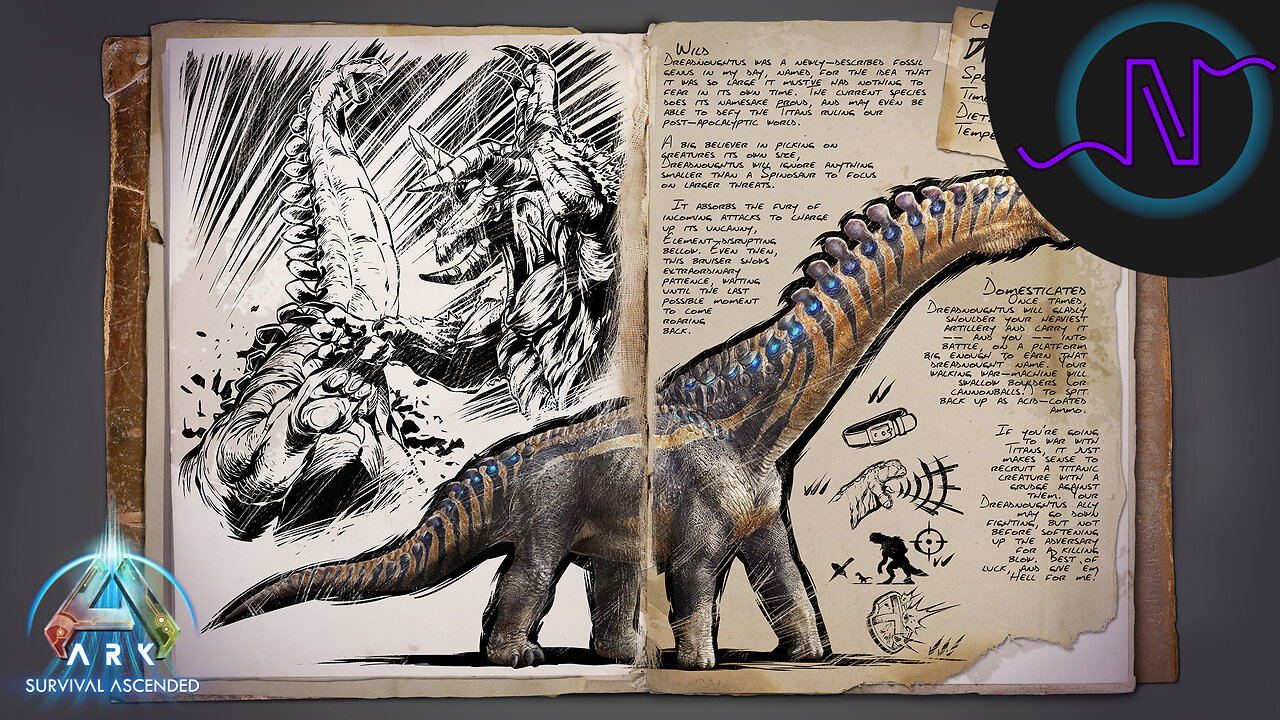 The New Dreadnoughtus Dossier! - ARK: Survival Ascended