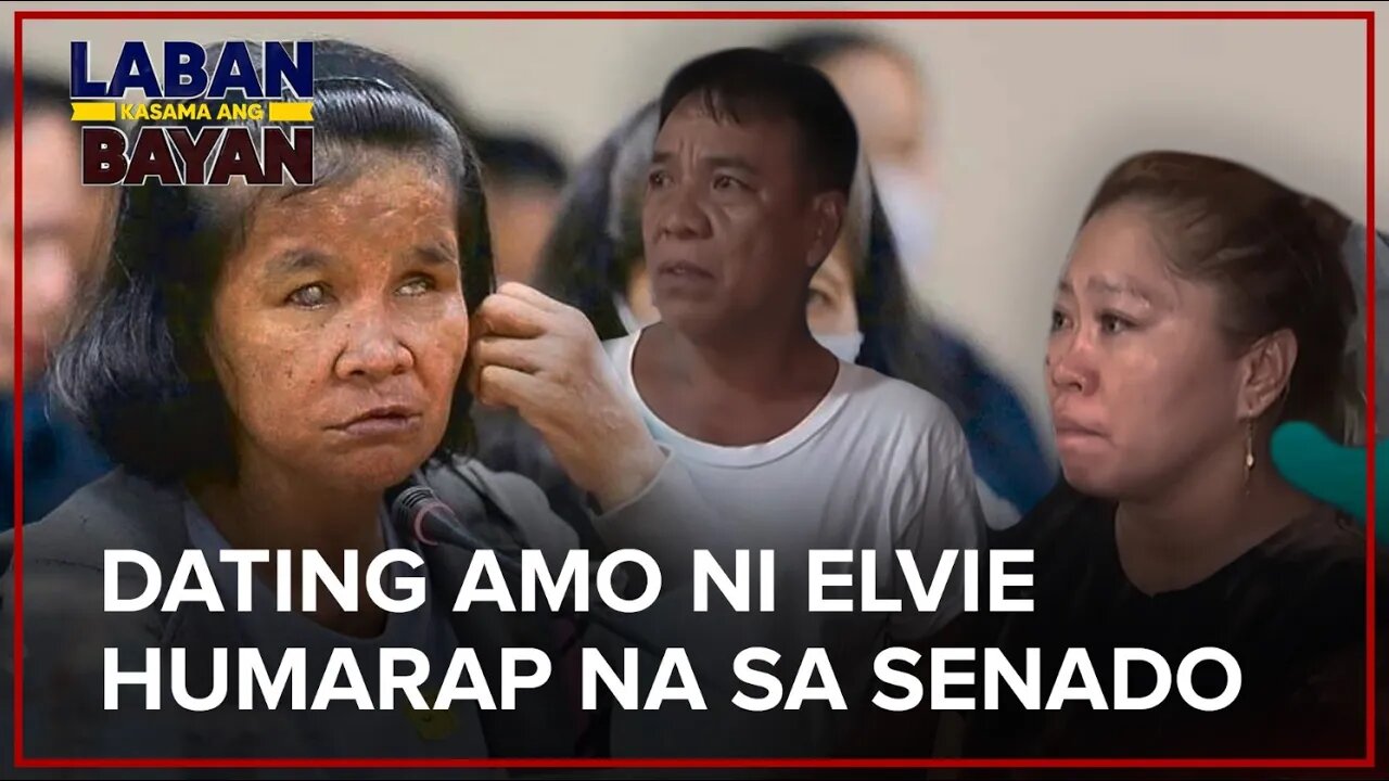 LIVE: Mga dating amo ni Elvie Vergara na nagmaltrato sa kanya, humarap na sa Senado