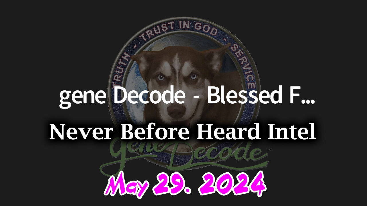 Gene Decode Exposing Shocking - Never Before Heard Intel - August 23..