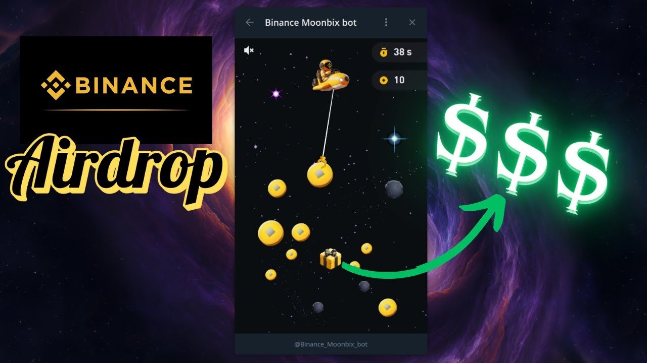 AIRDROP DA BINANCE NO TELEGRAM! TUTORIAL COMPLETO - COMECE AGORA!!!