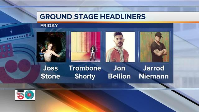 Exciting Friday on tap as Summerfest does Day 3: Get giveaway, promotion details