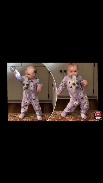 Mom's dancing baby videos are giving life.GMA digital