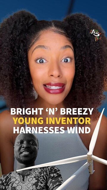 BRIGHT ‘N’ BREEZY: YOUNG INVENTORNHARNESSES WIND