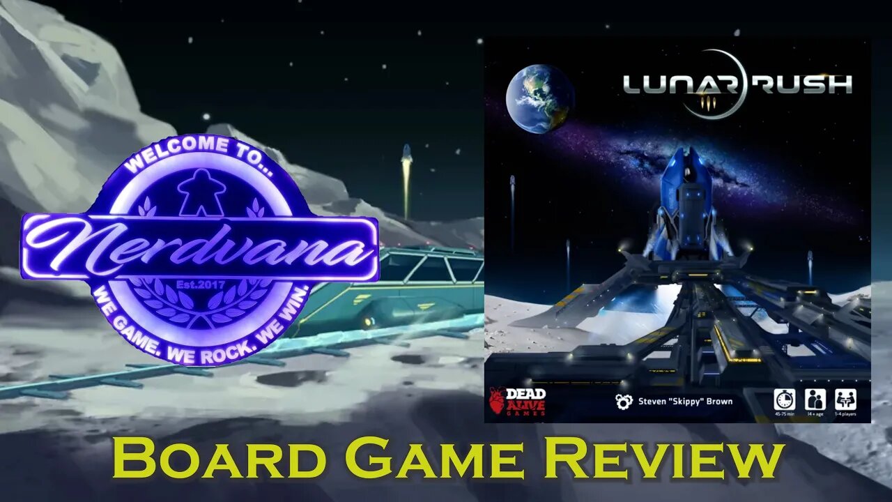 Lunar Rush Board Game Review