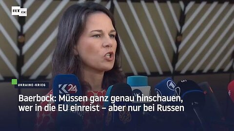 Einreisestopp - aber nur für Russen