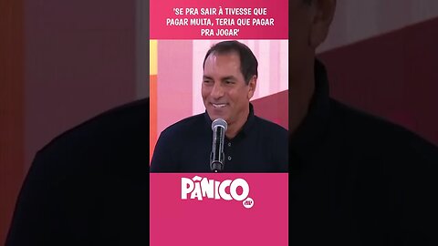 Edmundo sobre REDES SOCIAIS: 'SE PRA SAIR À TIVESSE QUE PAGAR MULTA, TERIA QUE PAGAR PRA JOGAR'