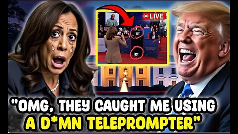 "OMG, THEY CAUGHT ME USING A D*MN TELEPROMPTER"😱