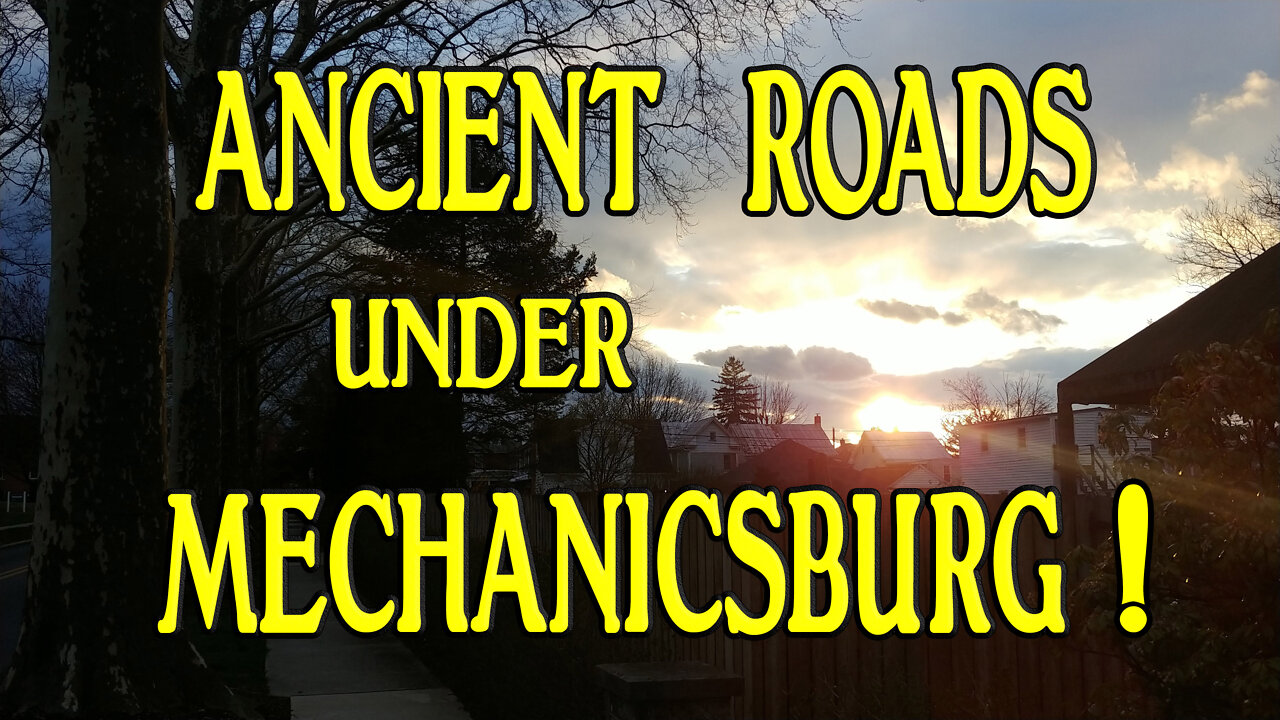 Ancient Mechanicsburg's Brick Roads