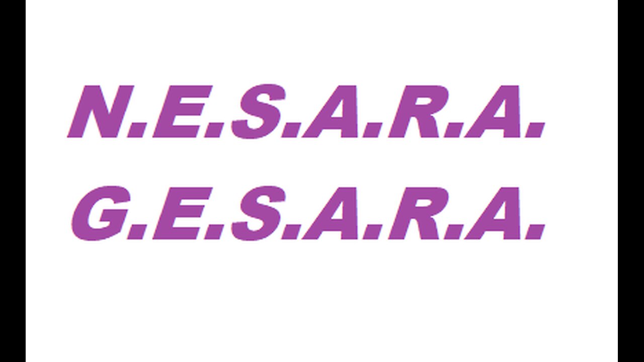 NESARA GESARA: "Our consideration and support about the BIG Transition"