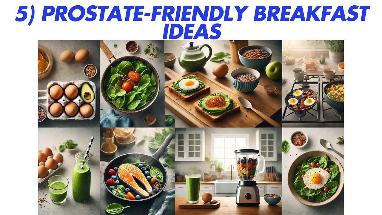 5) Prostate-Friendly Breakfast Ideas