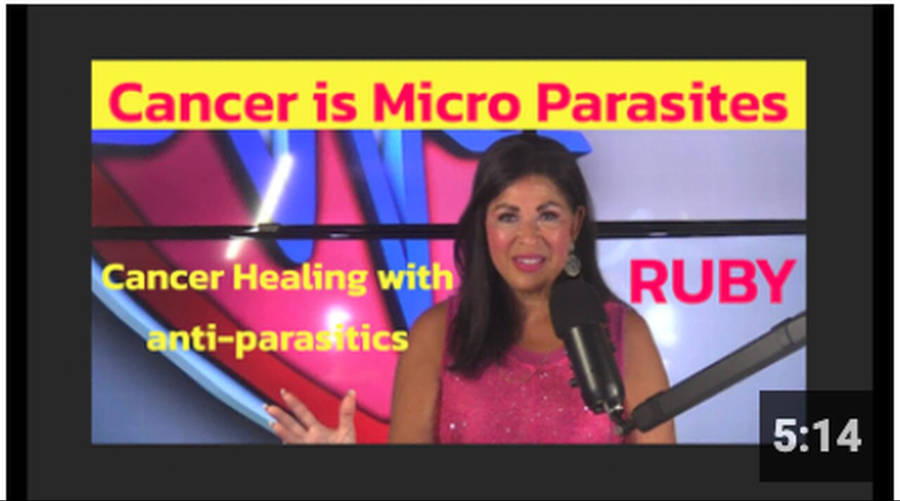 Your CANCER is MICRO-PARASITES. How to Heal. Dr. Jane Ruby.