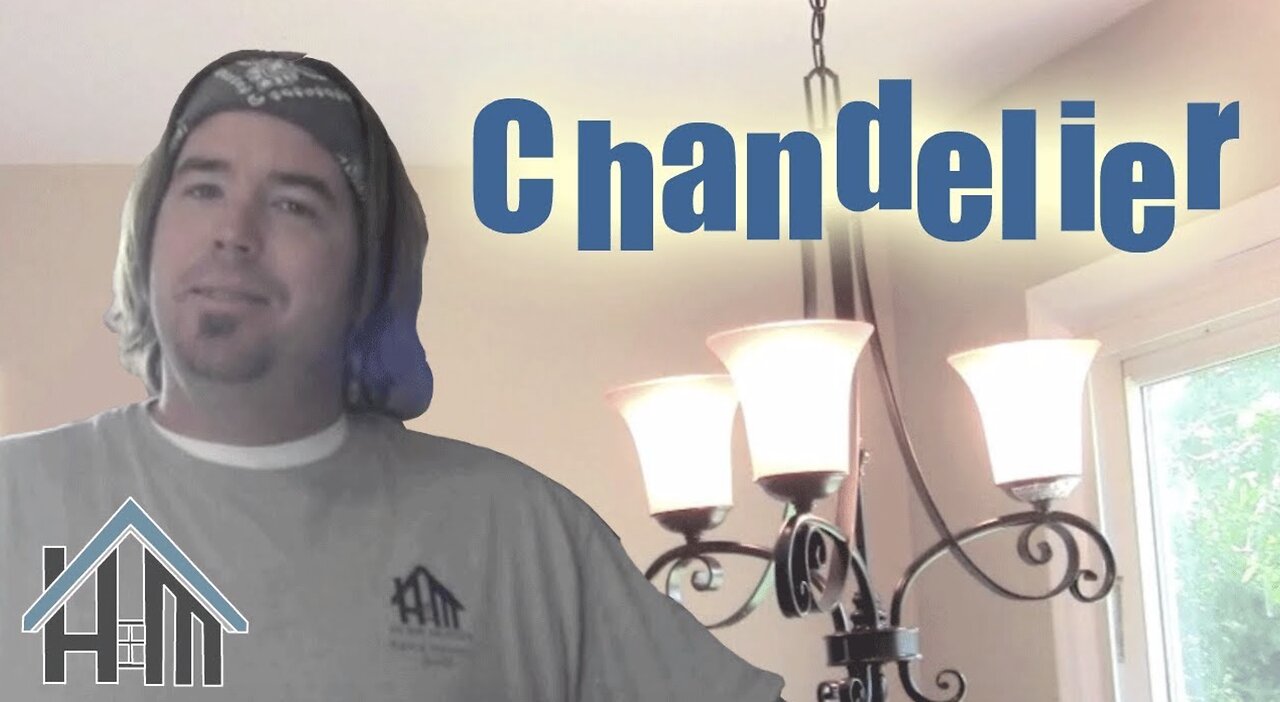 How to install replace chandelier. Easy! Home Mender.