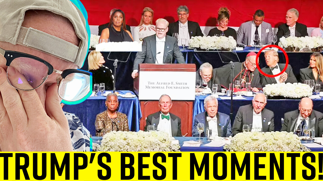 🤣 Trump’s Hilarious Roast: Dems Get Destroyed at Al Smith Dinner!