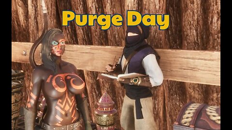 Conan Exiles, Purge Day, Bouncing, Busty, Boobs, Breast Expansion