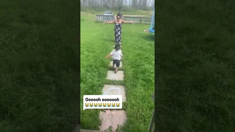 WTH??? Her Kid Duck her! 😹😹 #shorts #viral #youtubeshorts #subscribe #tiktok