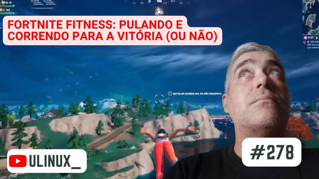 Fortnite Fitness: Pulando e Correndo para a Vitória (ou Não)