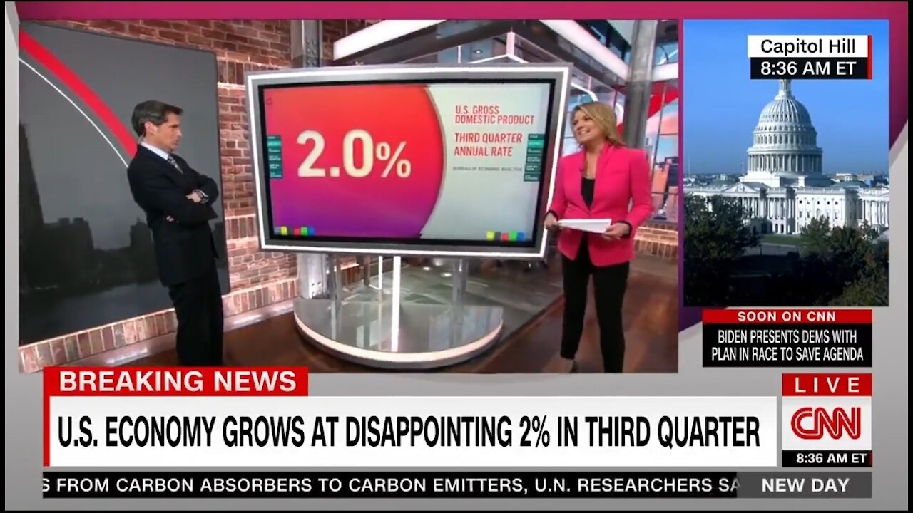 CNN Blames Delta Variant For Biden's Poor Economic Growth Numbers