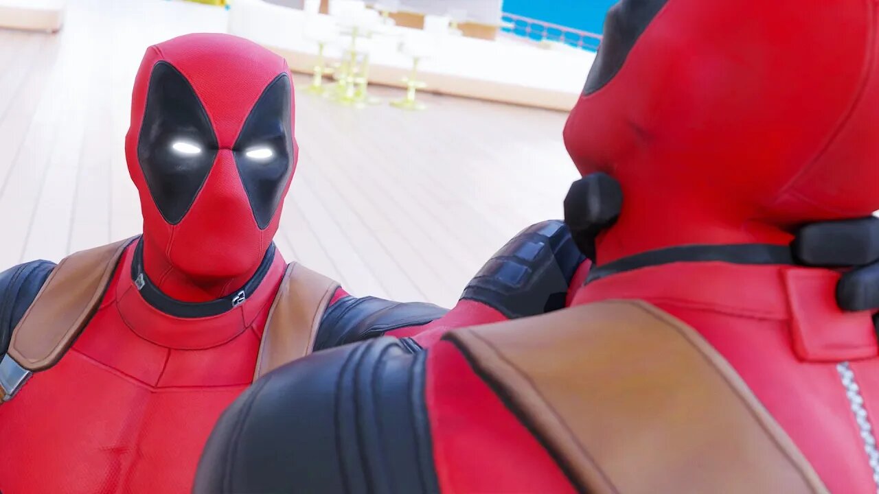 Fortnite But Pretending To Be Deadpool All Game