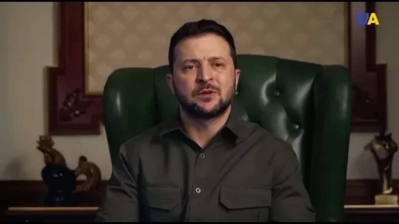 Address from Ukrainian president Volodymyr Zelenskyy